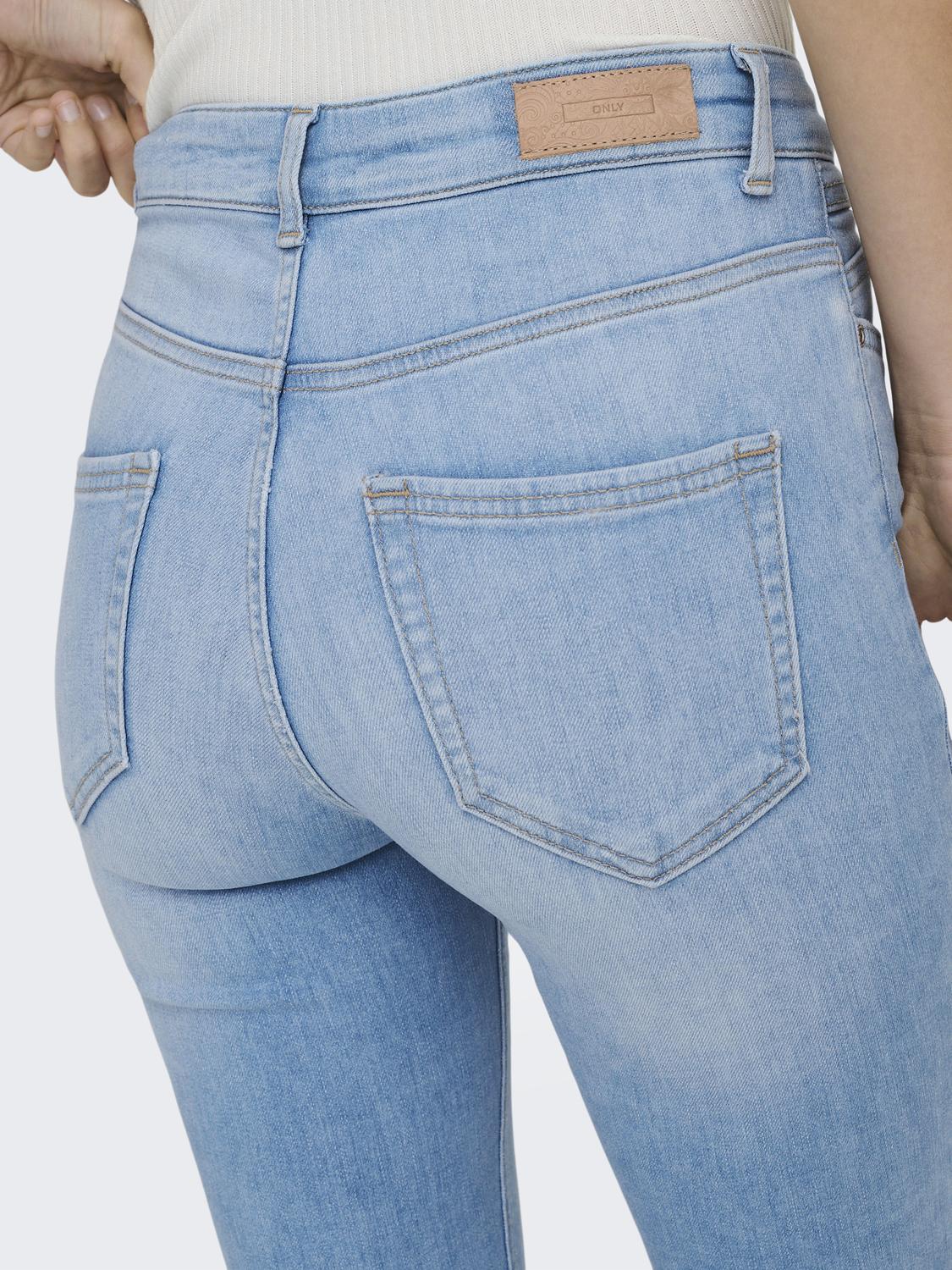 Onlblush Hw Skinny Ank Dnm Rea008 Noos Blå