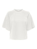 Jdyeldora 2/4 T-Shirt Jrs Hvit