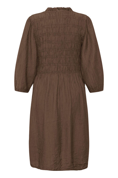Sbxgohar Solid Dress Brun