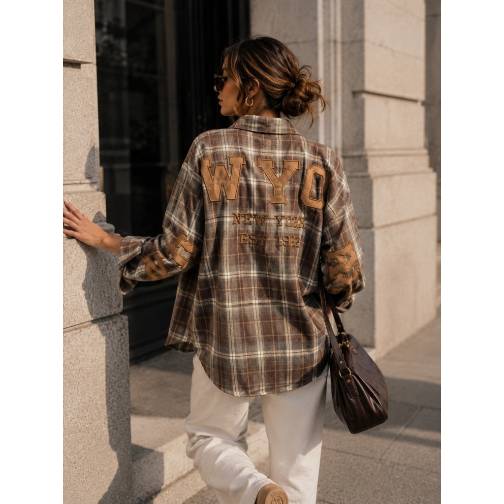 Lumber Jack shirt w NYC Brun