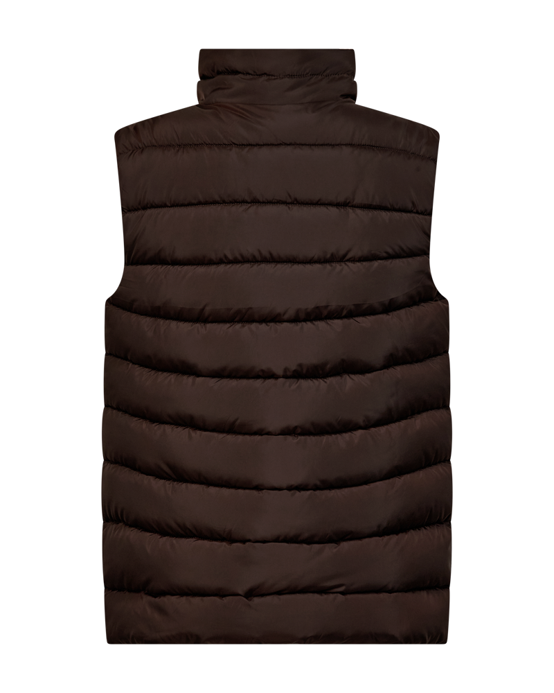 Fqolga-Waistcoat Brun