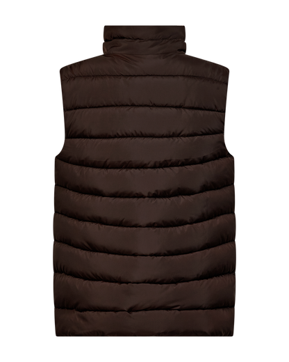 Fqolga-Waistcoat Brun
