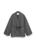 Awsijina Ls V-Neck Short Jacket Noos Grå