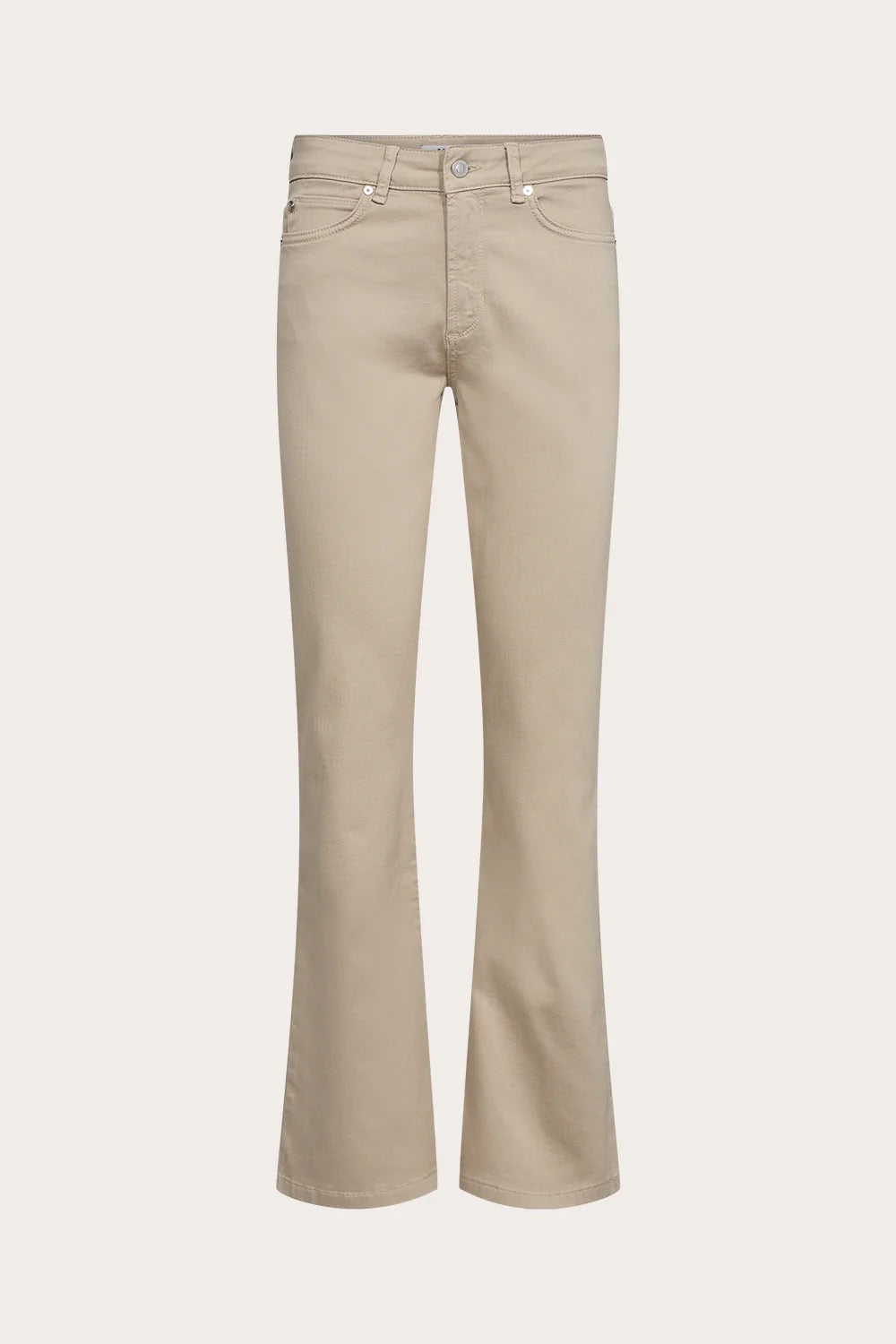 Tara Flare jeans Beige