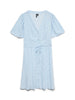 Vmalba Ss Short Dress Wvn Noos Blå