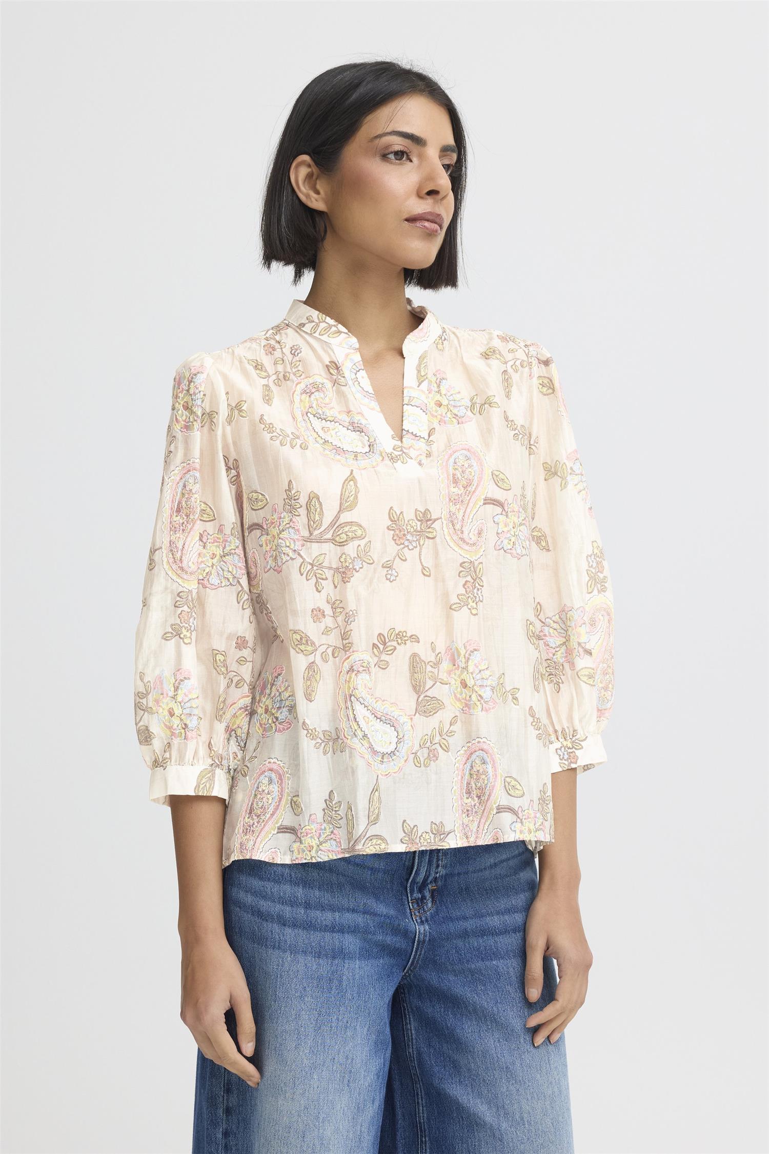 Pzbeckett Blouse Hvit