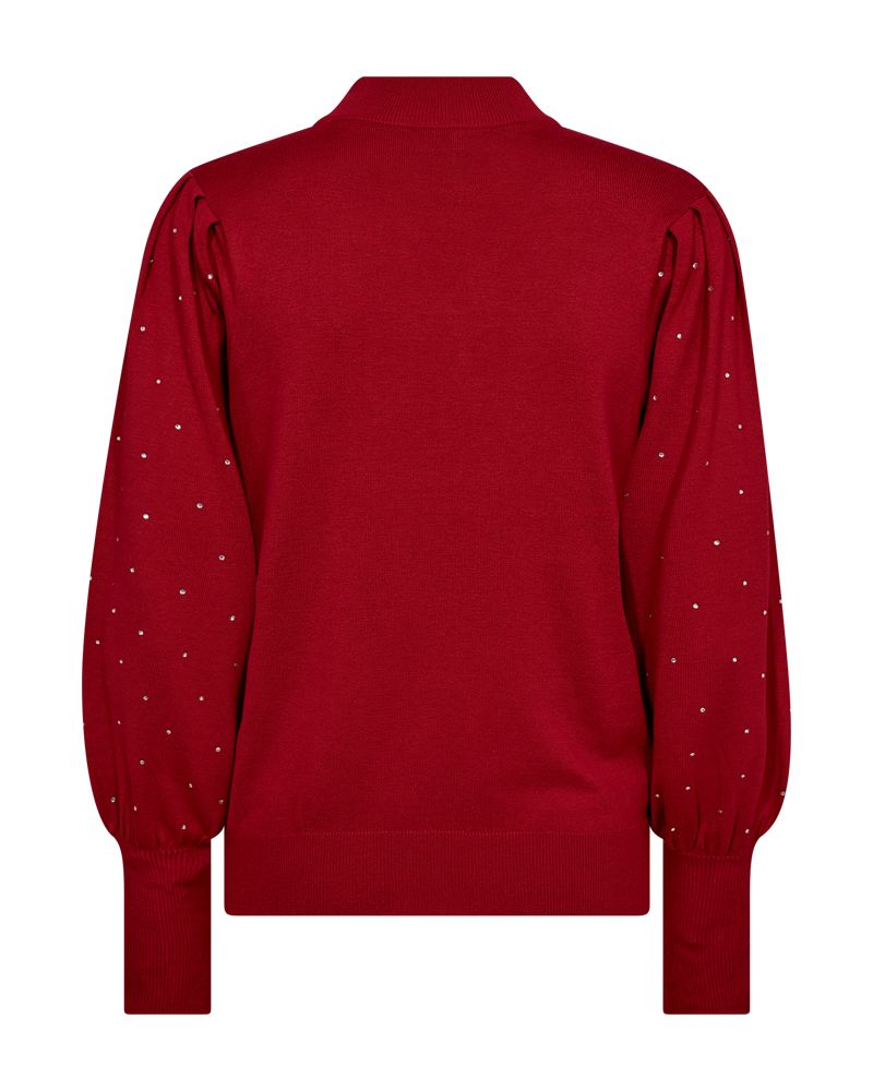 Fqdotka-Pullover Rød