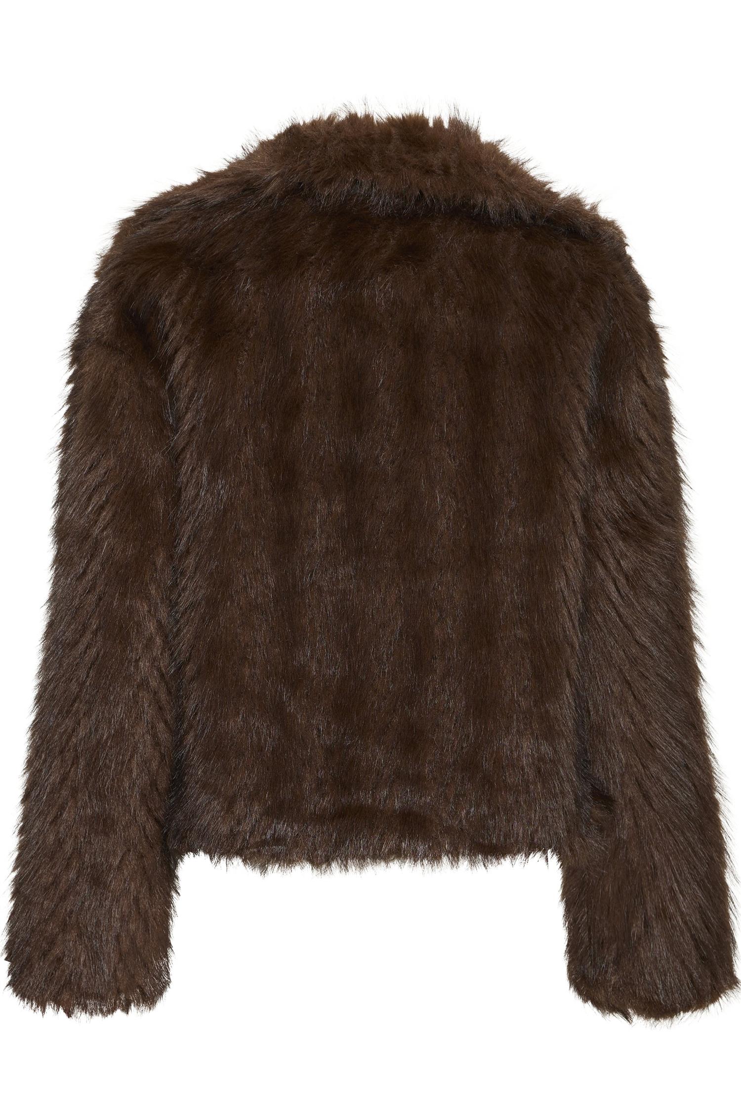 Sbcharlot Fur Jacket Brun