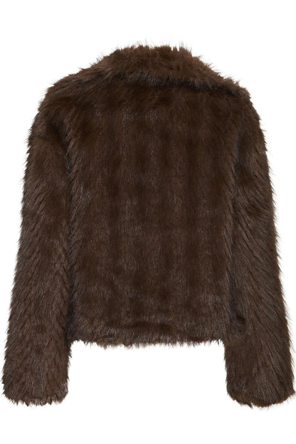 Sbcharlot Fur Jacket Brun