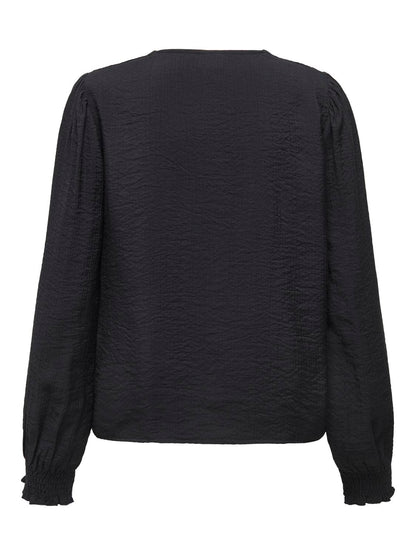 Jdyjulie L/s V-Neck Top Wvn Sort