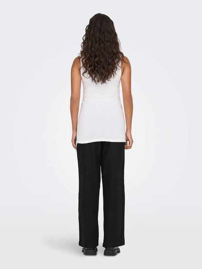 Jdyava S/l Tank Top 180 Jrs Noos Hvit