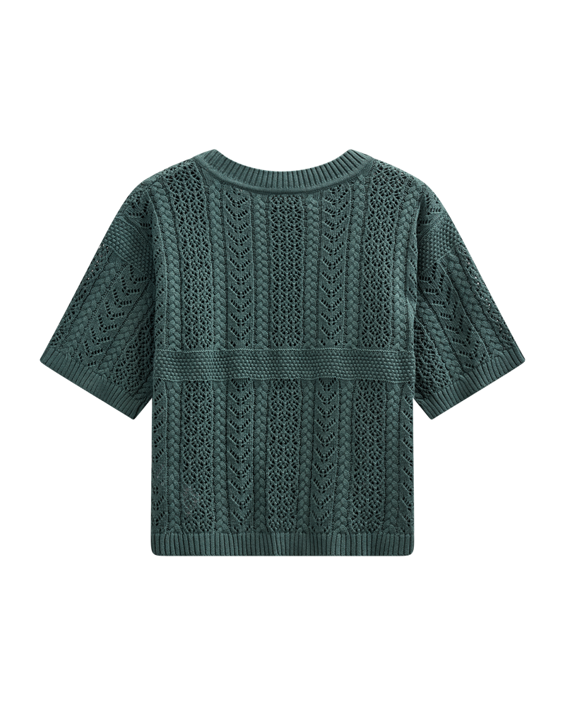 FQARWEN-PULLOVER Grønn