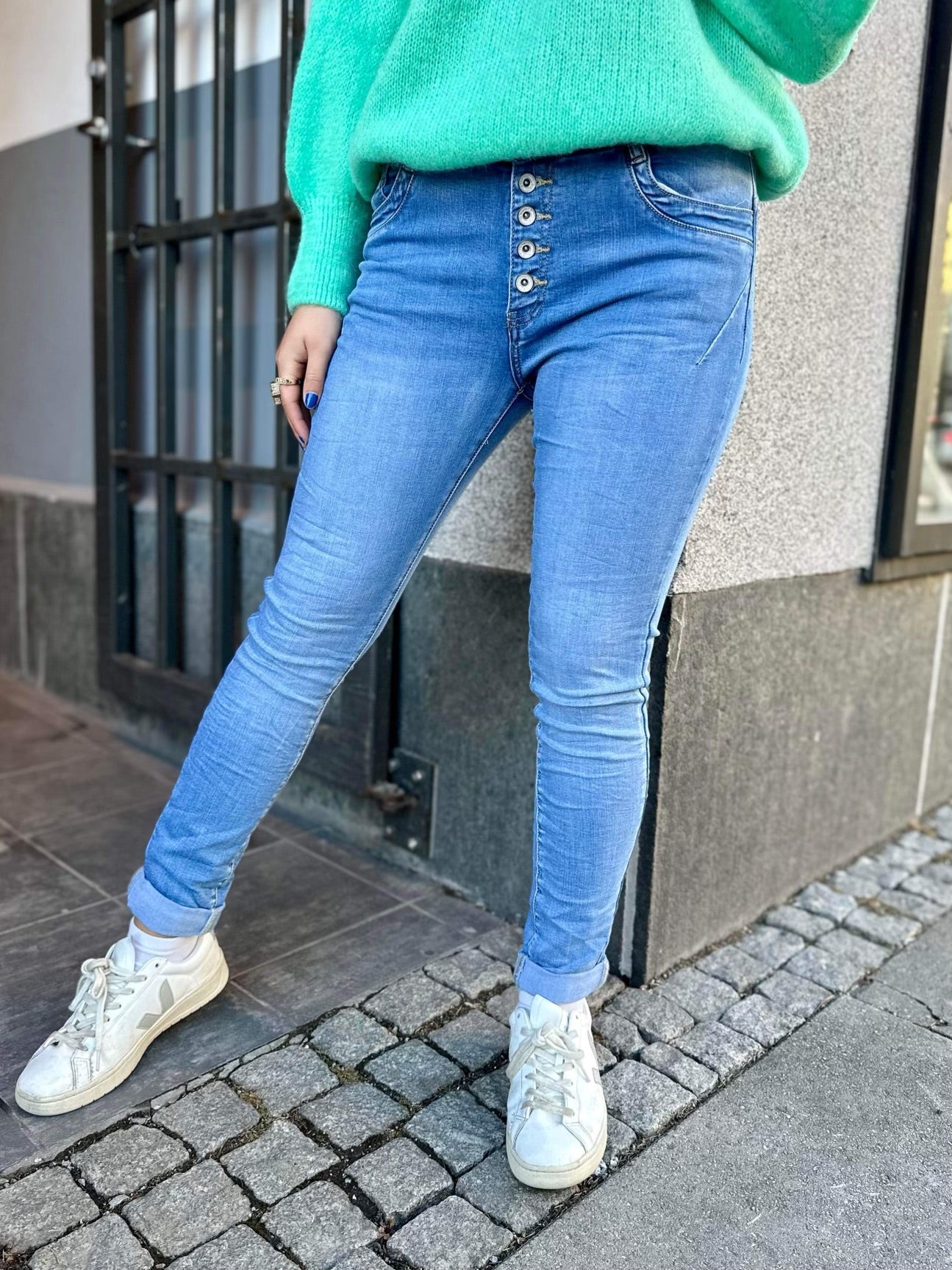 Pepper jeans 523-102 Blå