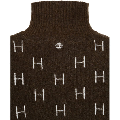 Fam Sweater Short Brun