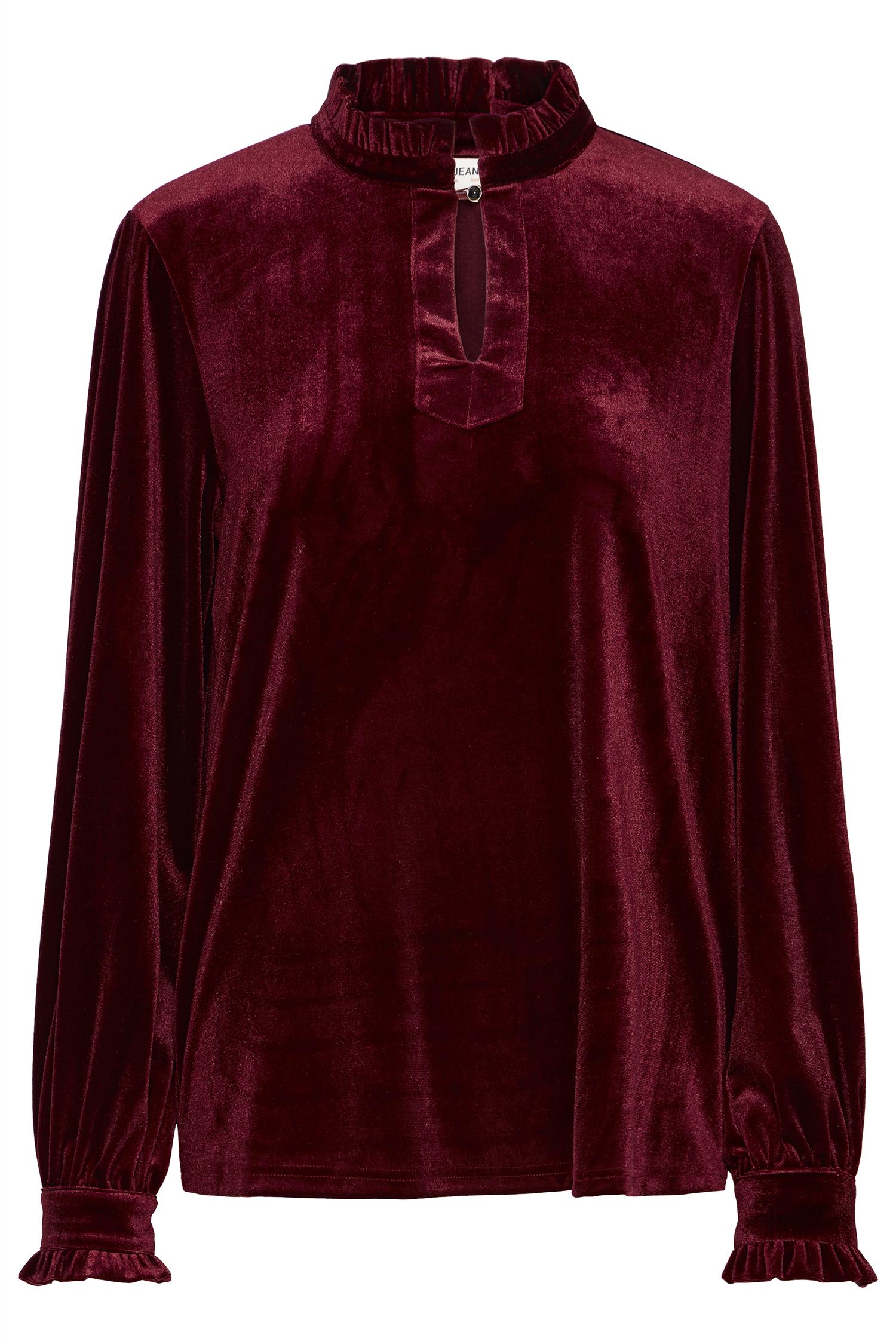 Pzbarbara Ls Blouse Fig