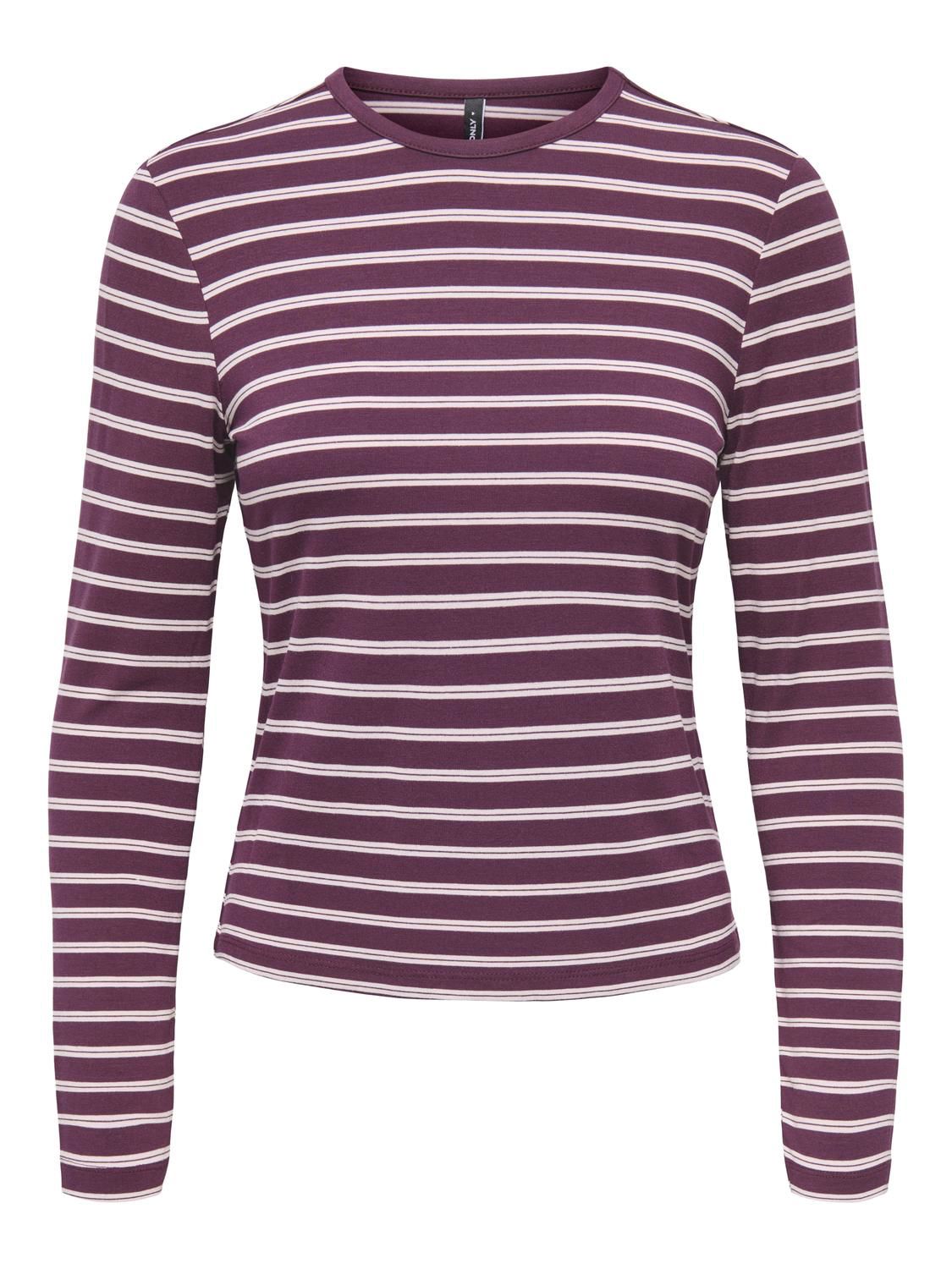 Onlnina L/s Aop Top Jrs Lilla