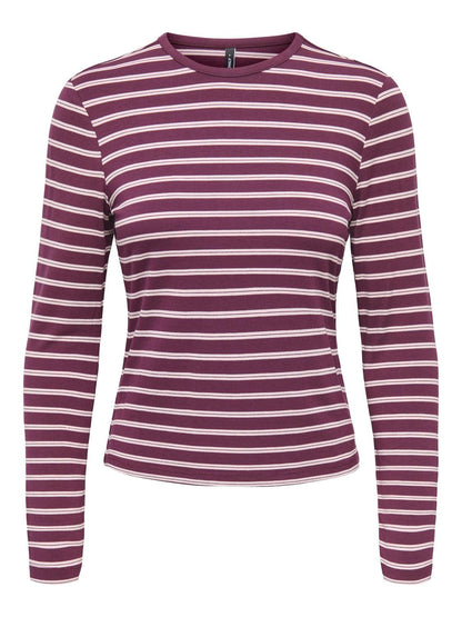Onlnina L/s Aop Top Jrs Lilla