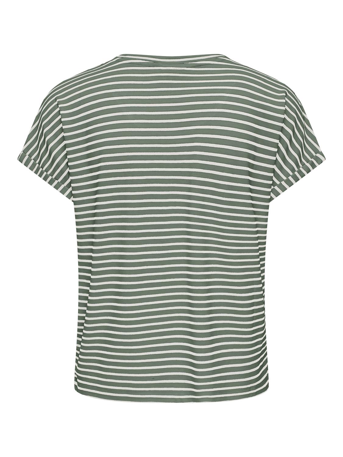 JDYSISSY S/S O-NECK TOP JRS NOOS Mellomgrå