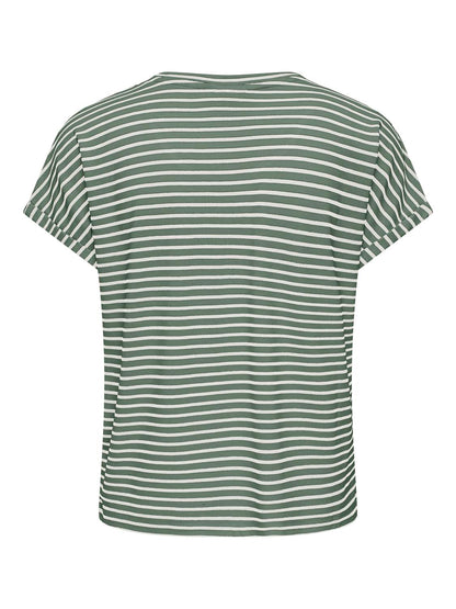 JDYSISSY S/S O-NECK TOP JRS NOOS Mellomgrå