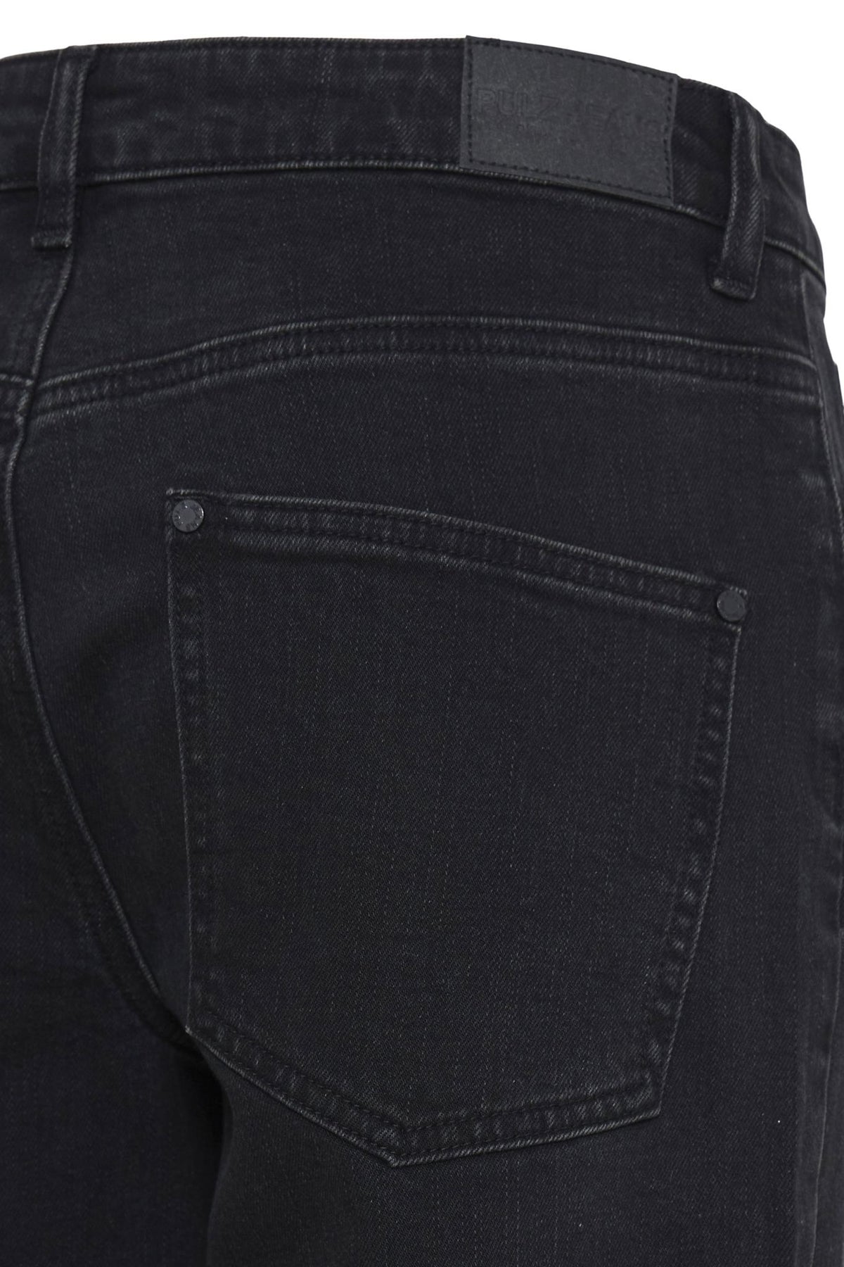 Pzfelizia Hw Jeans Tapered Leg Sort