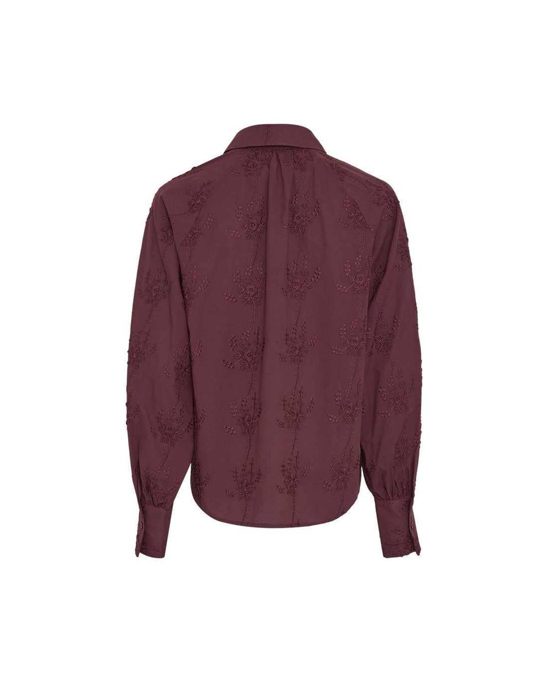 Rauscamilla Top Emb Burgunder