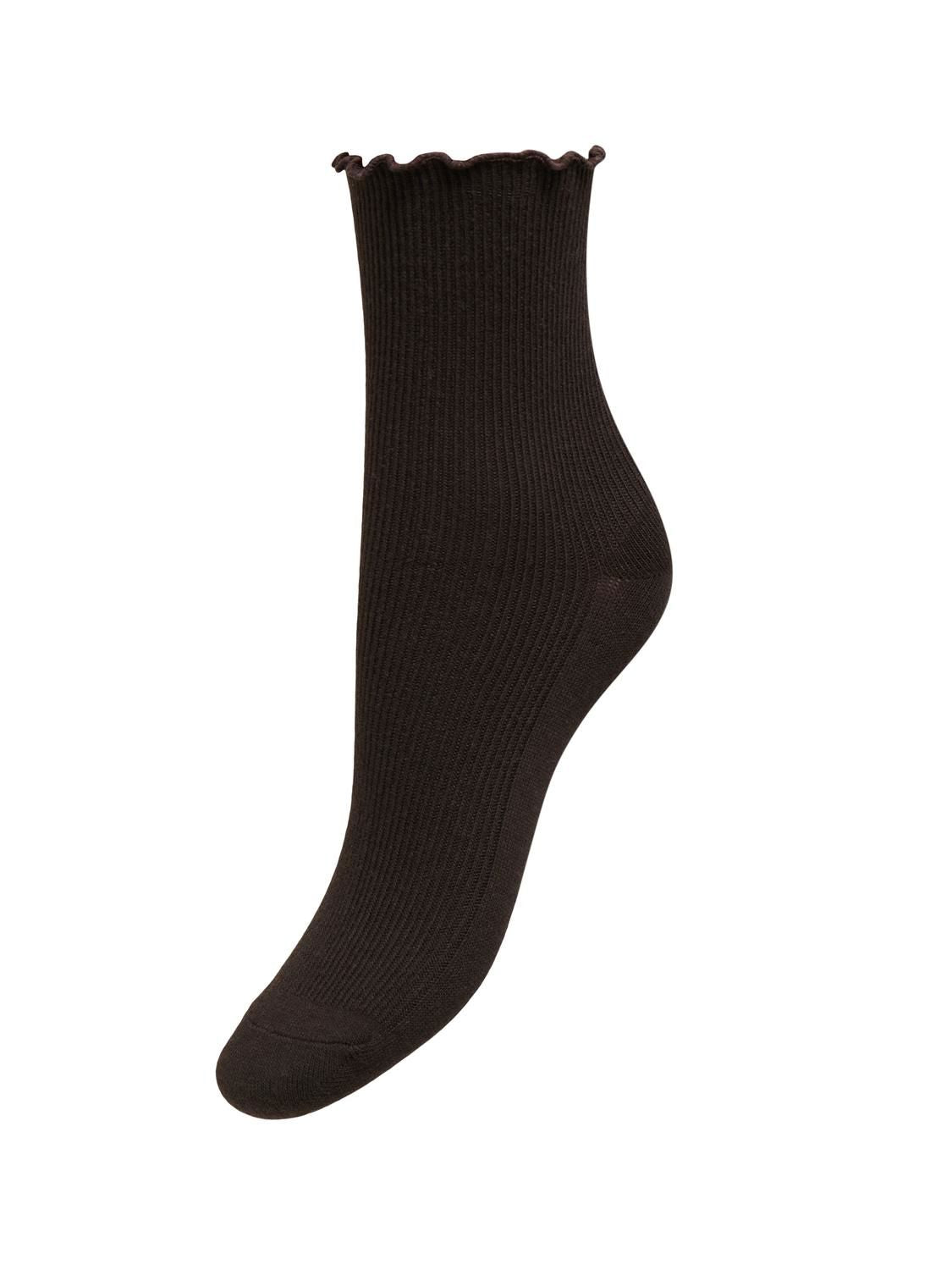 Onlcaya Lettuce Edge Socks Acc Brun