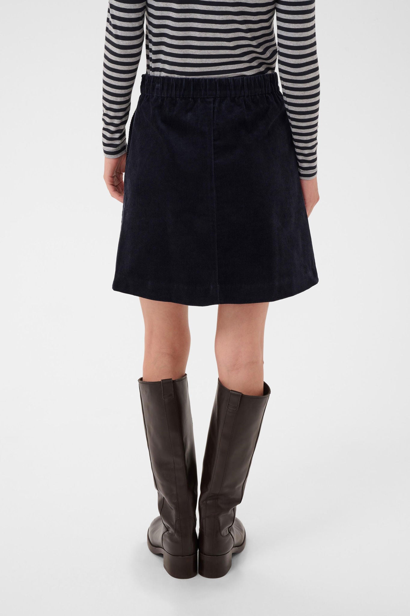 Lingspw Skirt Blå