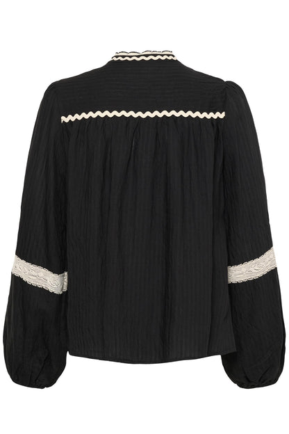 Crlunea Blouse Sort