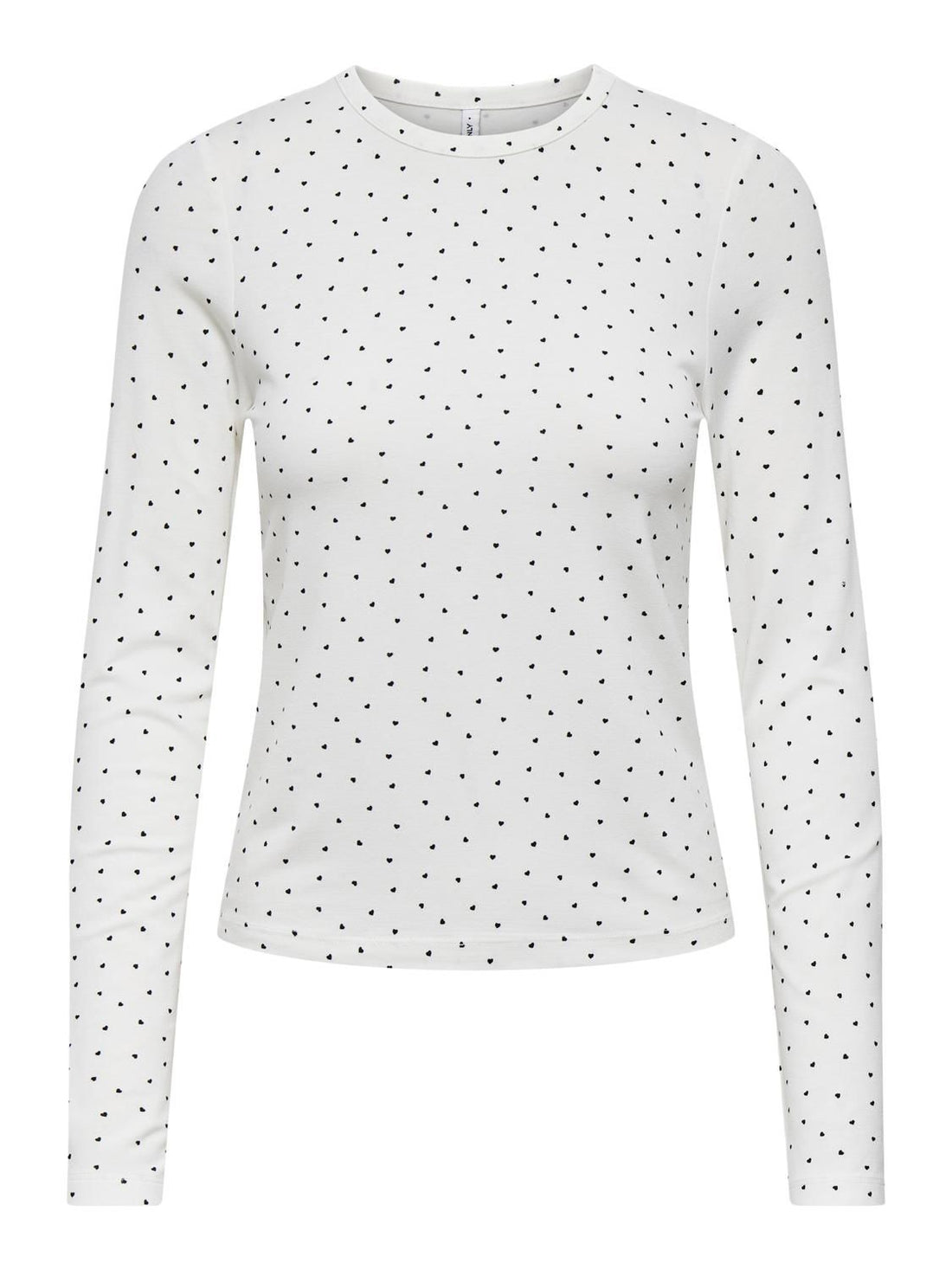 Onlnina L/s Aop Top Jrs Hvit