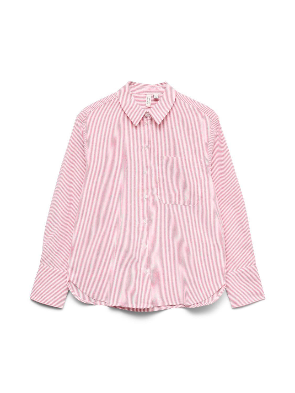 Vminge L/s Shirt Wvn Btq Lilla