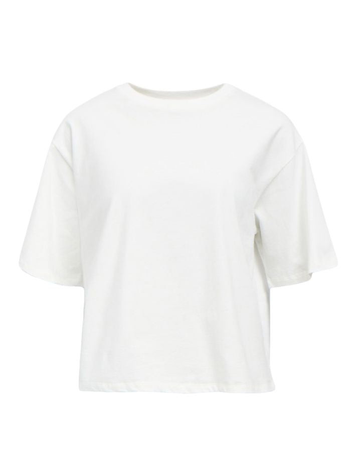 Objgima S/s Lo T-Shirt Noos Hvit