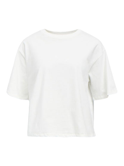 Objgima S/s Lo T-Shirt Noos Hvit
