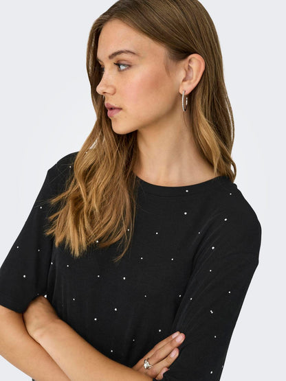 Jdyprime S/s Studs Top Jrs Sort