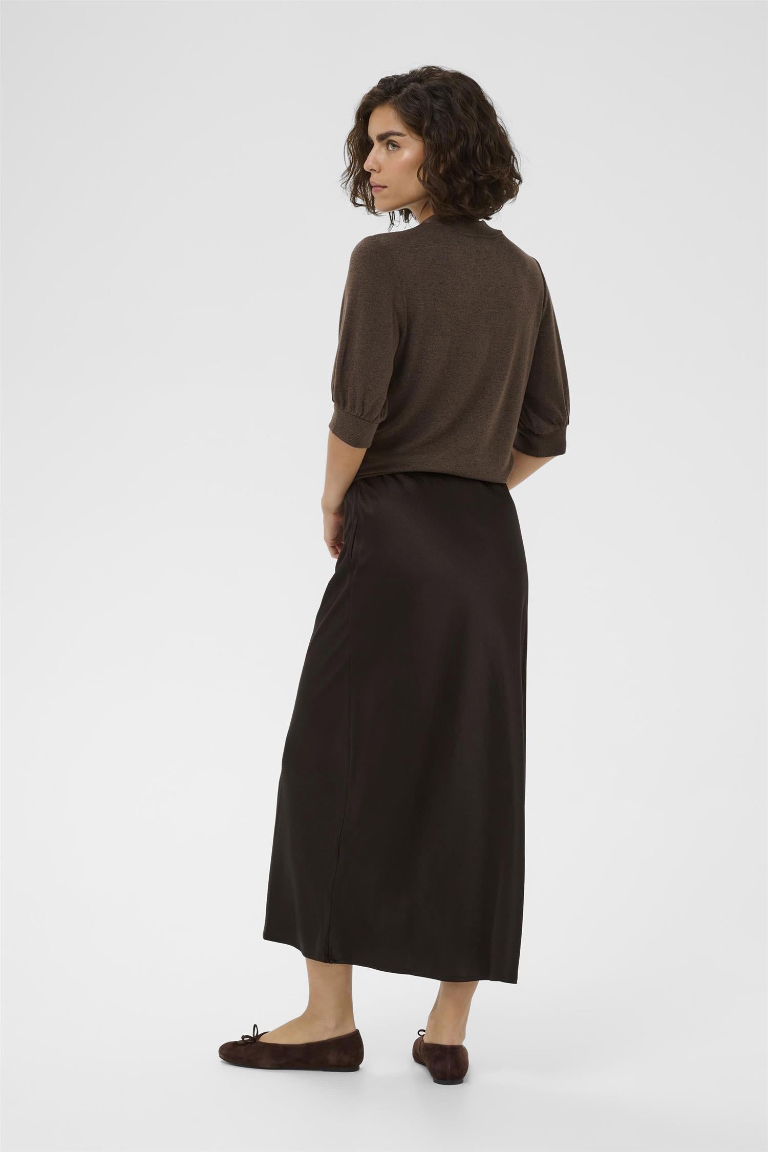 Kalotte Skirt Brun