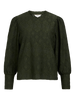 Objfeodora L/s Top Noos Mørkegrønn
