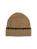 Onllea Life Embroidery Beanie Cc Beige