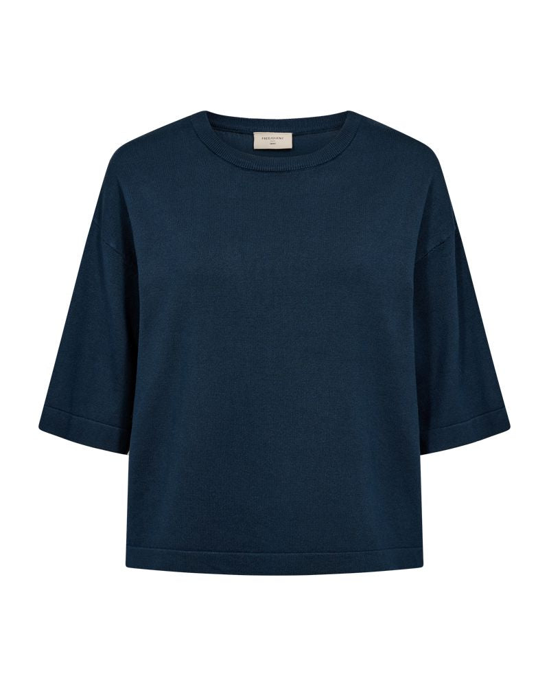 Fqconny-Pullover Blå