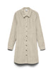 Vmdaisy Ls Short Cord Dress Noos Beige