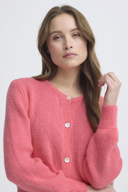 Sbgulvig Knit Cardigan Blå
