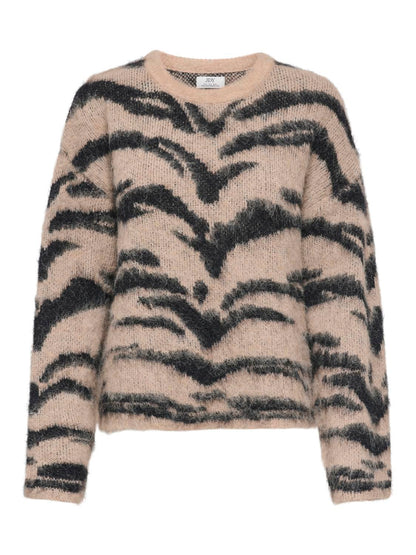Jdycecilie L/s On Animal Pullover Knt