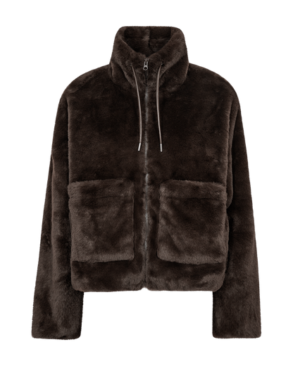Fqfony-Jacket Brun
