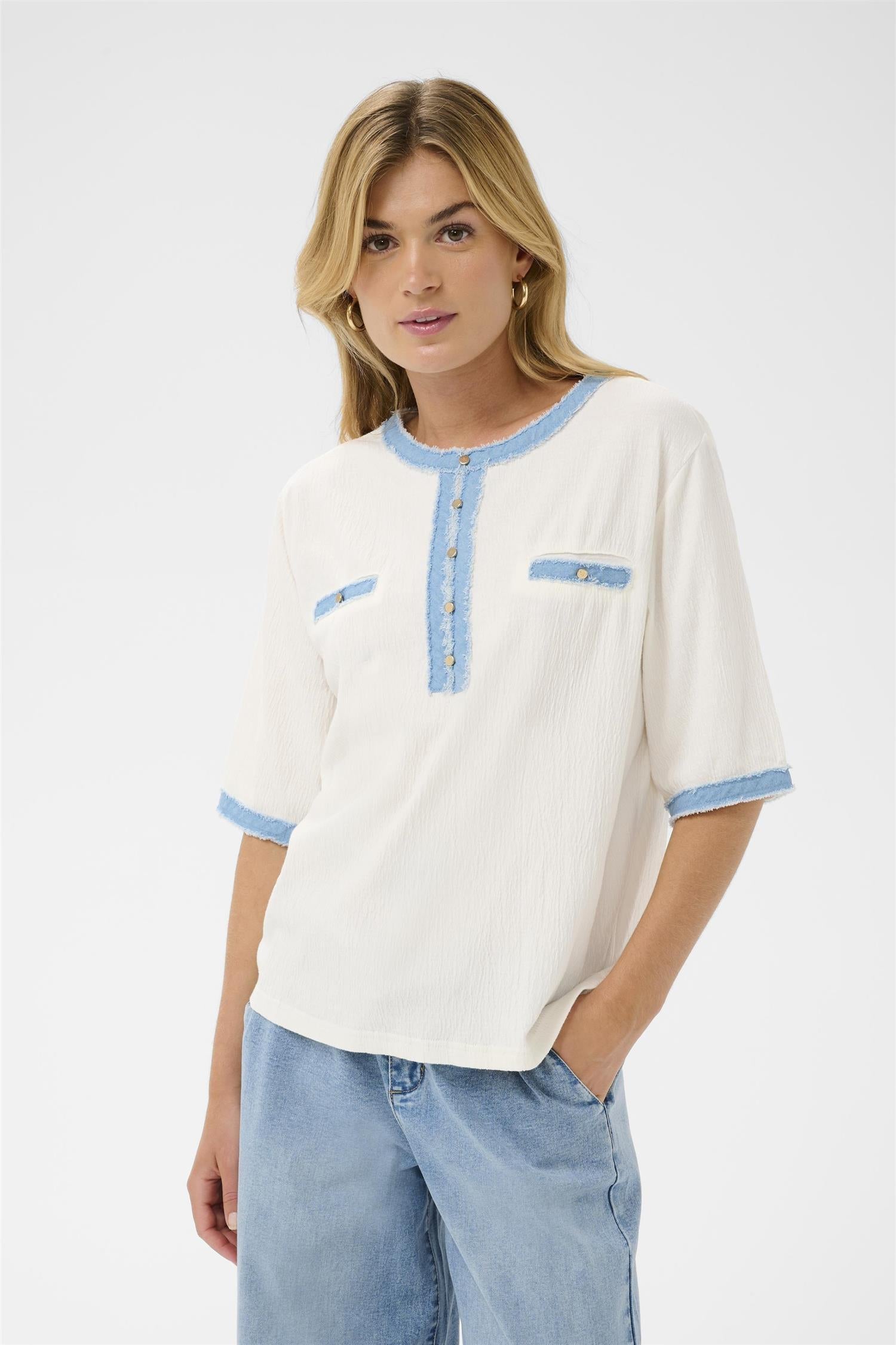 Crkatti T-Shirt Hvit