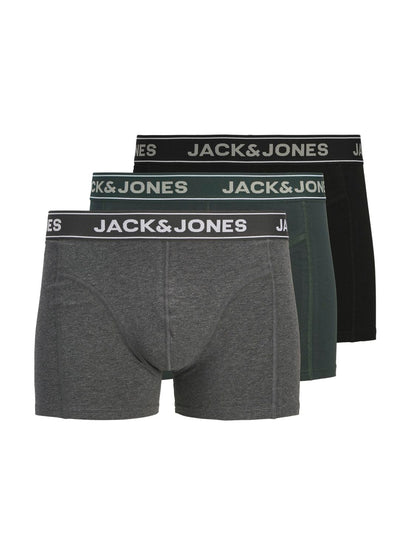 Jacblack Friday Trunks 3 Pack Grå