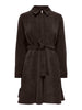 Jdyulla Ohio L/s Dress Wvn Dia Brun