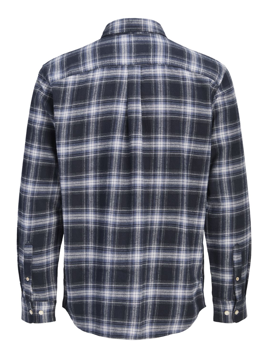 Jjefield Check Shirt Ls Sn Blå