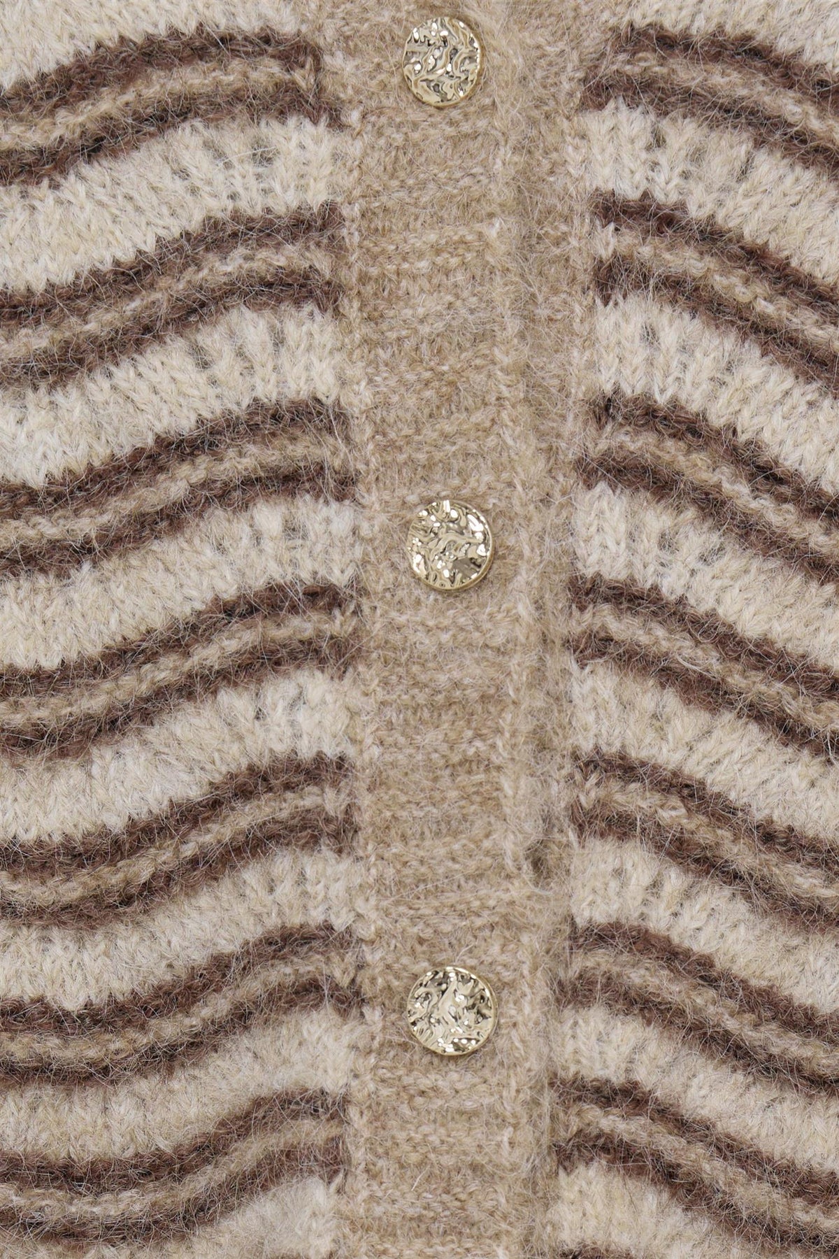Sbxjava Knit Cardigan Beige