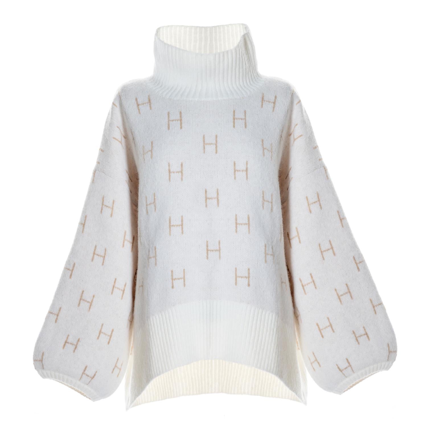 Fam Sweater Short Hvit