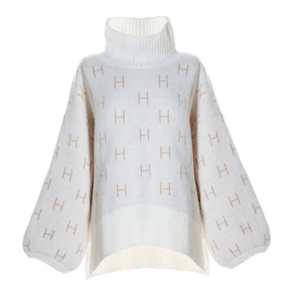 Fam Sweater Short Hvit