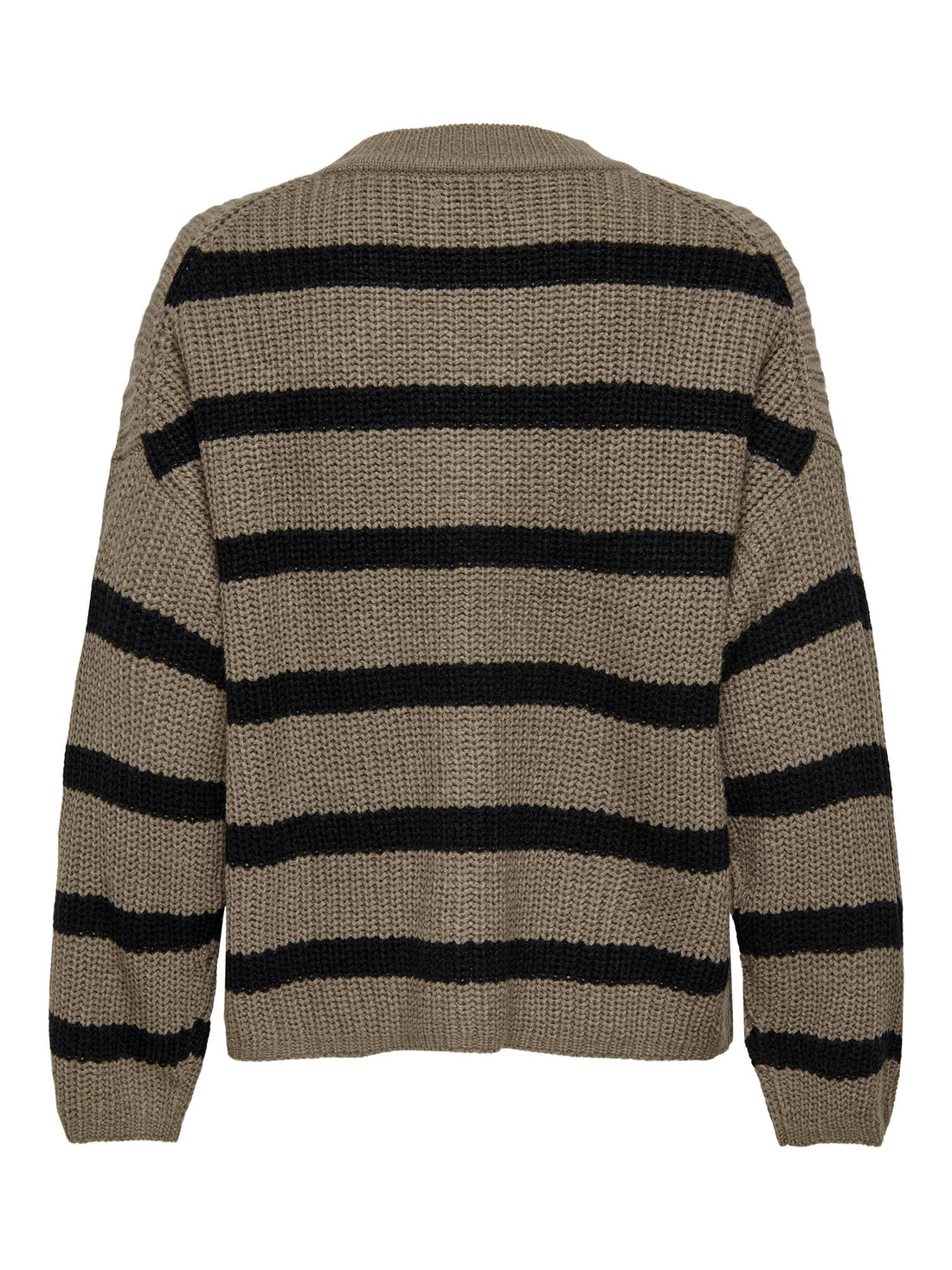 JDYJUSTY L/S STRIPE PULLOVER Walnut