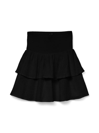 Vmnatali Hw Smock Short Skirt Wvn Noos Sort